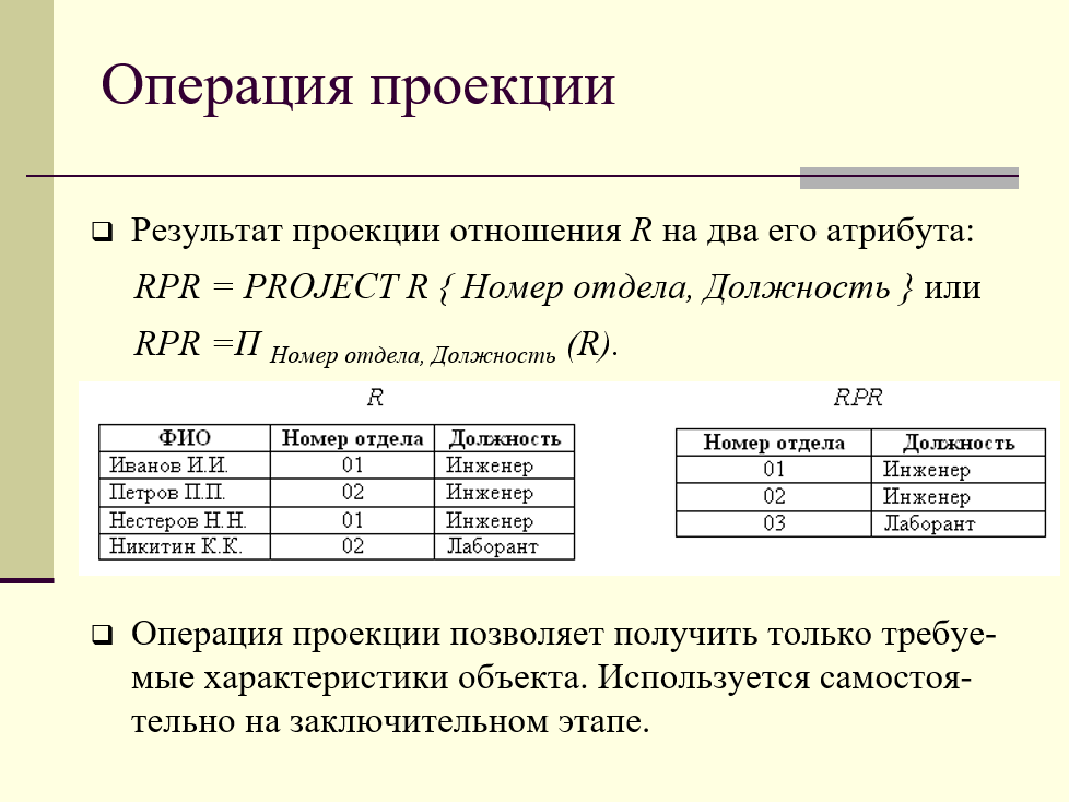 Какой оператор реляционной алгебры изображен на диаграммах венна